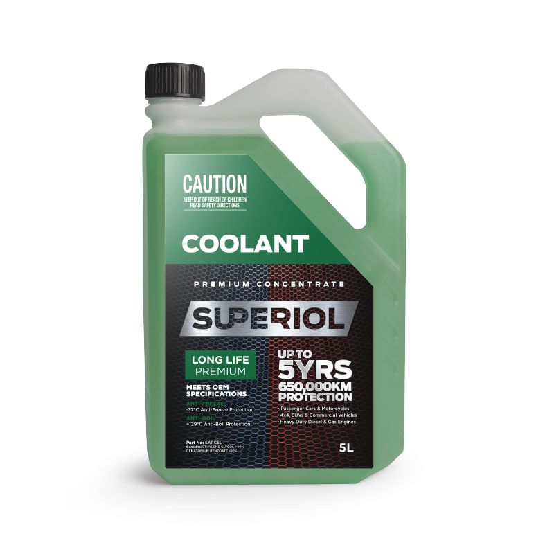 SAFC5L Superiol Long Life Premium Concentrate Coolant - 5L