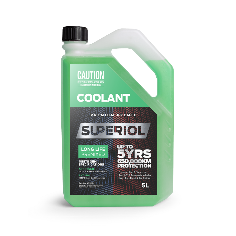 SPMC5L Superiol Long Life Premium Premix Coolant - 5L