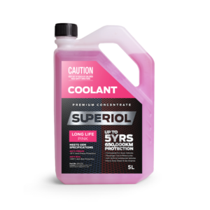 SPCC5L Superiol Long Life Premium Pink Concentrate Coolant 5L