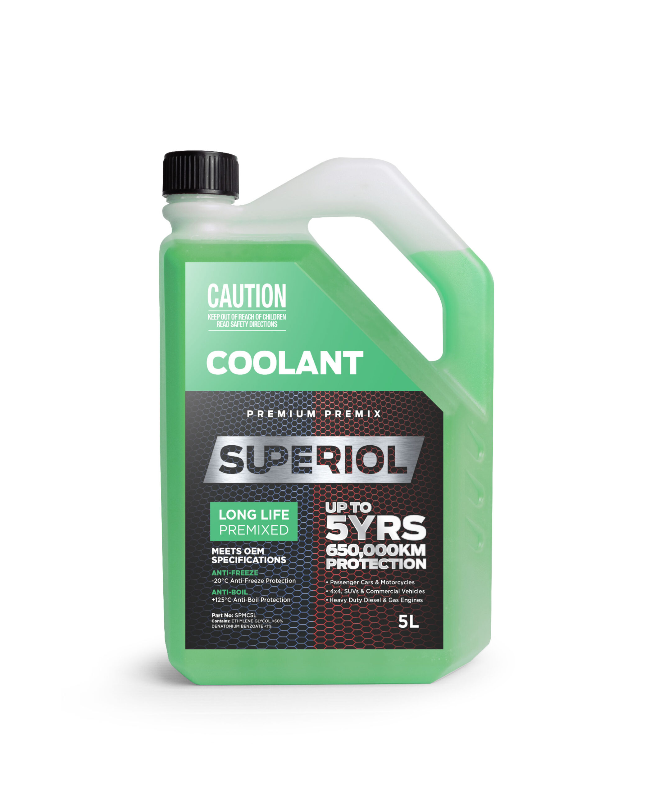 Superiol Long Life Premium Concentrate Coolant - Superiol