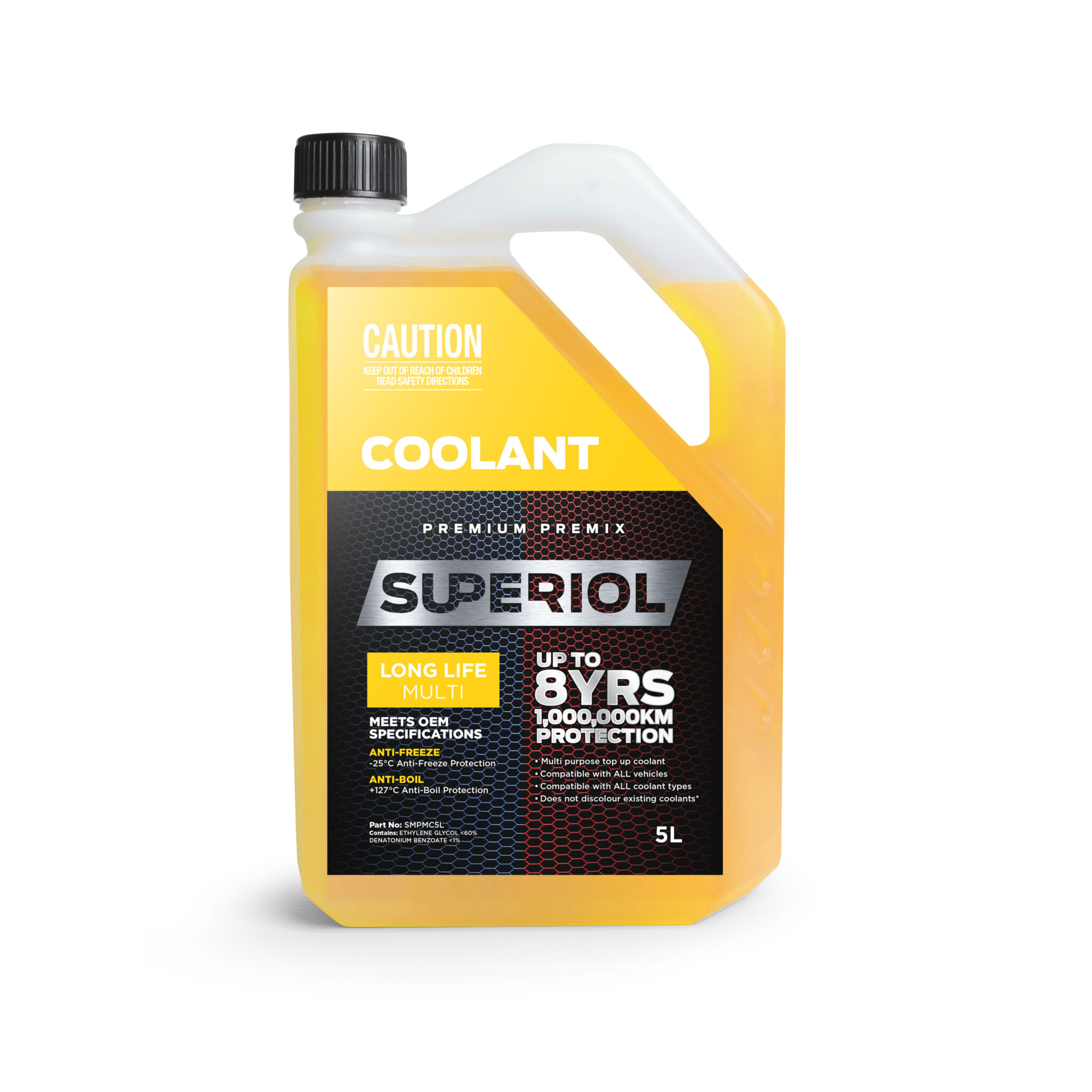 Superiol Long Life Multi Premix Coolant - Superiol